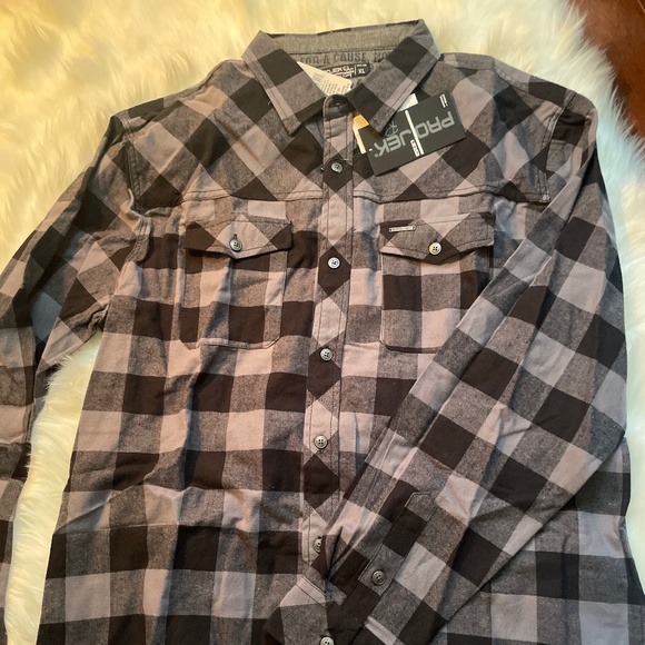 Saks and 5th Ave  Long Sleeve button down shirt - Picture 1 of 3
